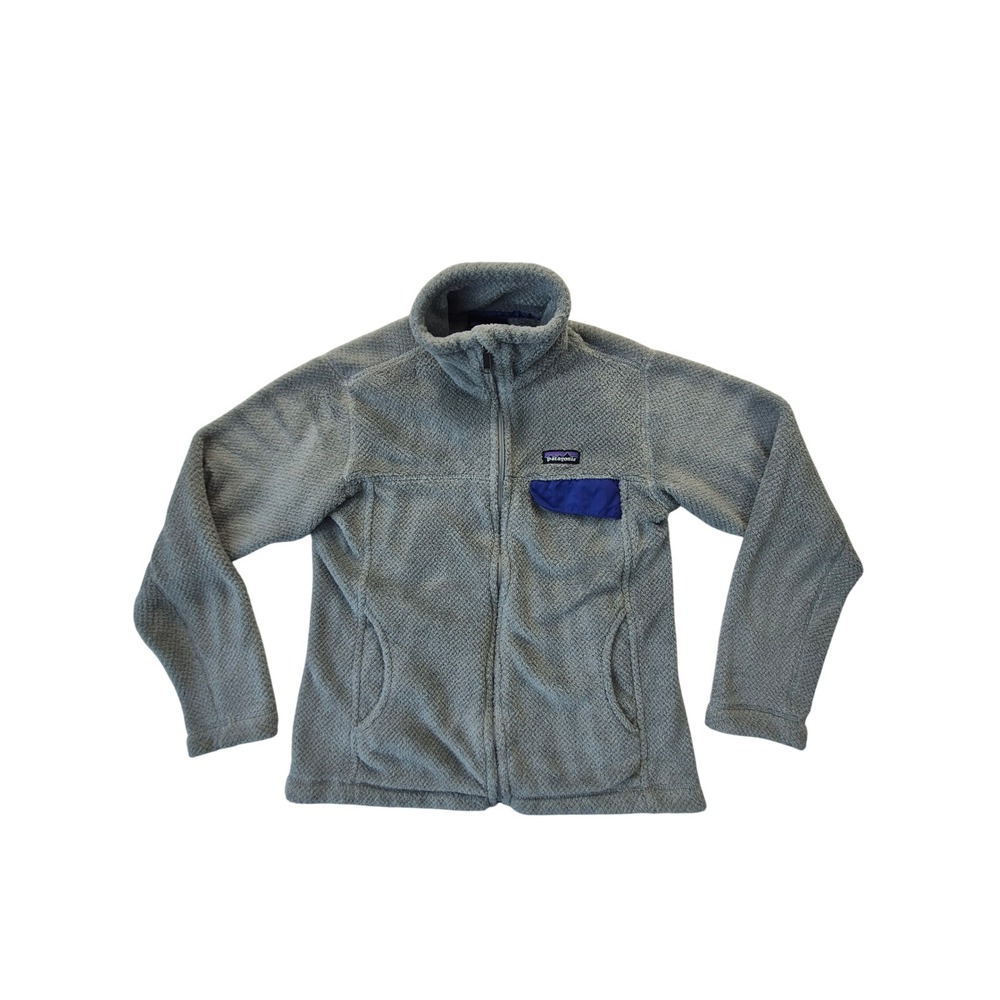 Patagonia R2 Regulator Polartec Thermal Pro Fleece Jacket Mens M Gray STY25476